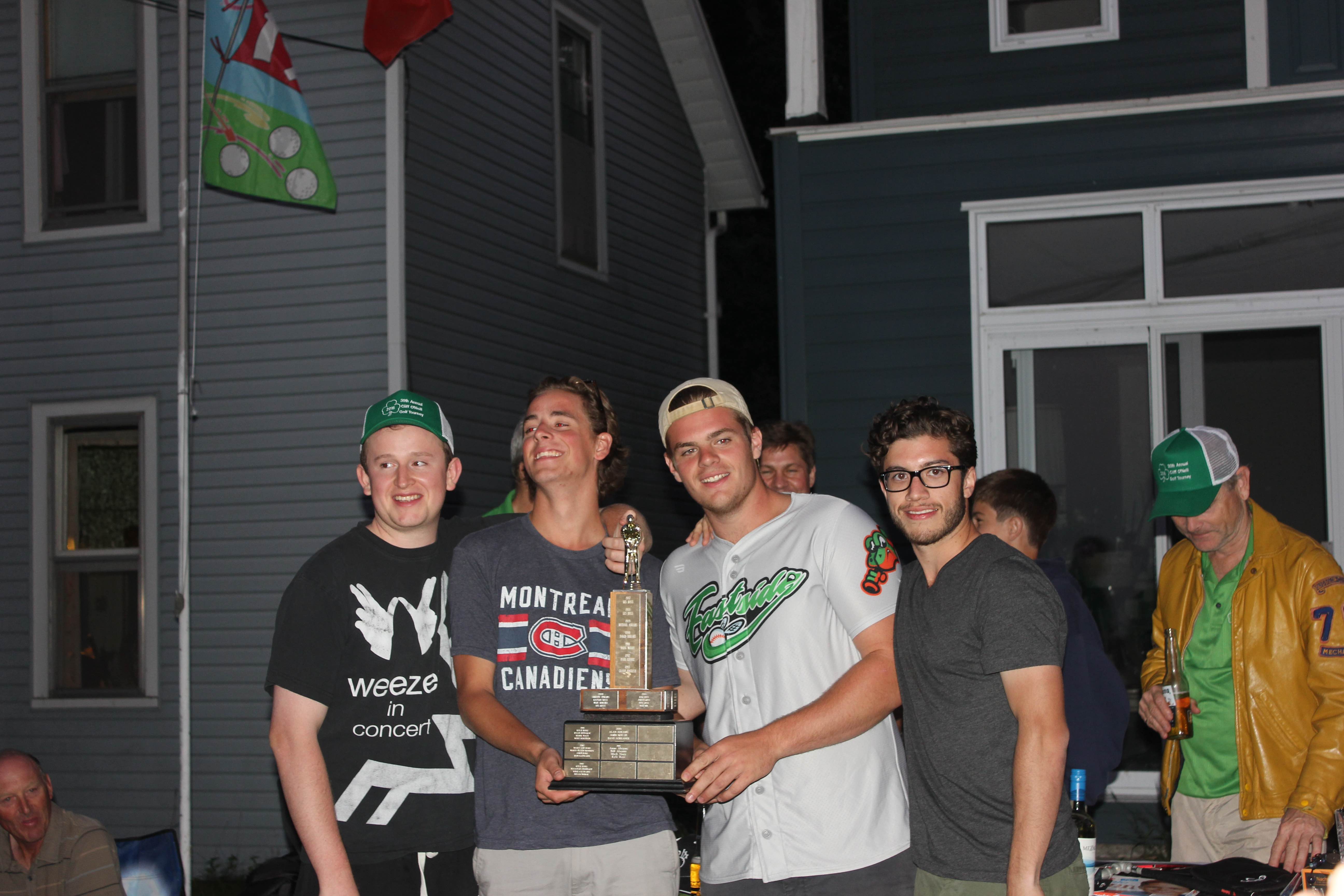2016 Clifford O'Neill champions photo